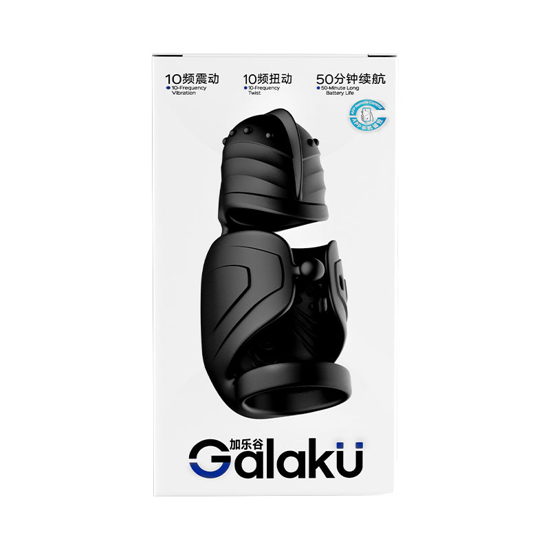 Galaku Ai Bluetooth Trainer – 10 Vibration Modes & 10 Twist Modes, Rechargeable Personal Massager
