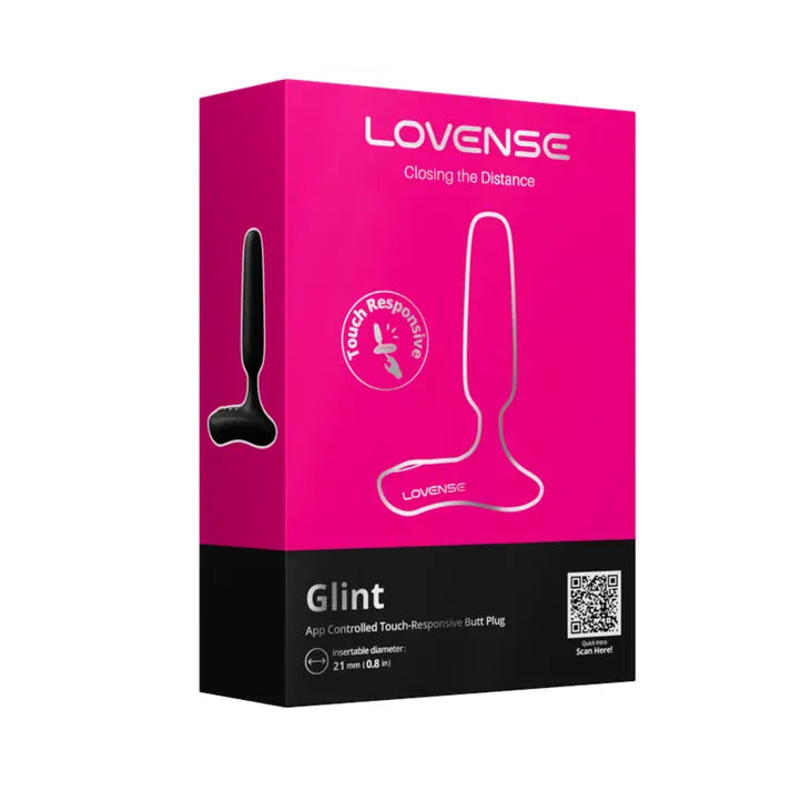 Lovense Glint – App-Controlled Touch-Responsive Smart Wearable Massager
