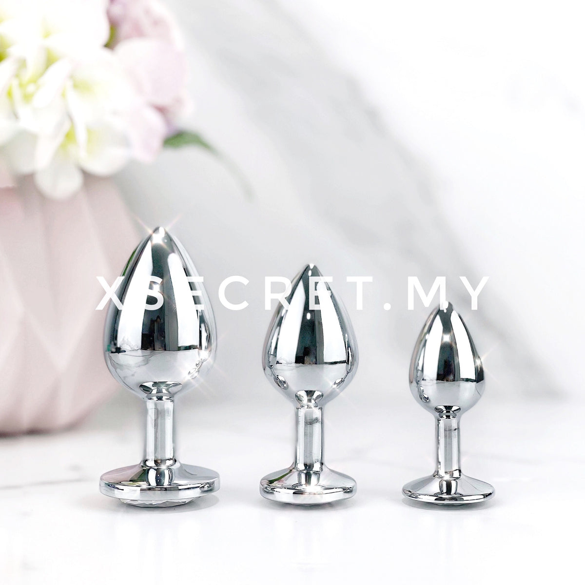3 in 1 package Stainless Steel for Sex toy for men women
