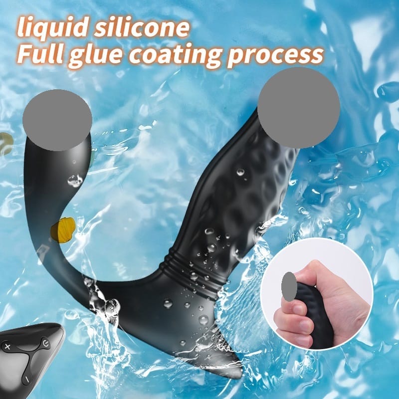 Yeain Dual Motor Remote Control Prostate Massager Vibrating Anal Plug 双马达遥控前列腺按摩器震动肛塞男用