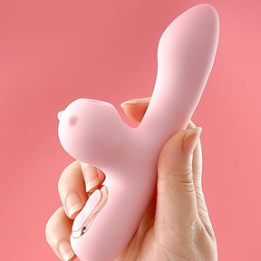 Galaku Mirro Mini Vibrator Powerful Vibration and Suction with Warming Function 迷你振动器 强劲振动和吸力 带加热功能