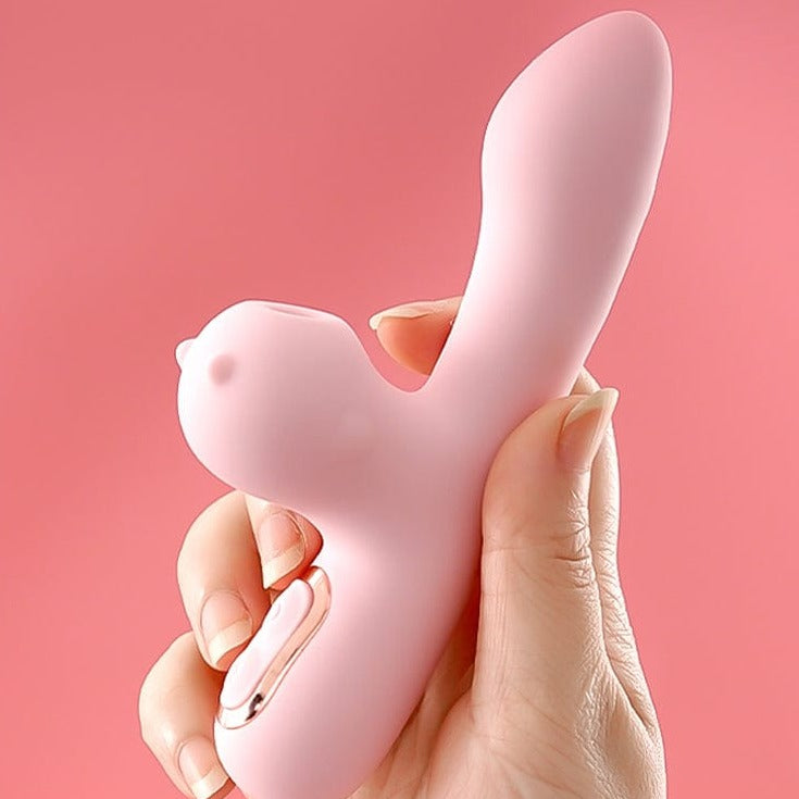 Galaku Mirro Mini Vibrator Powerful Vibration and Suction with Warming Function 迷你振动器 强劲振动和吸力 带加热功能