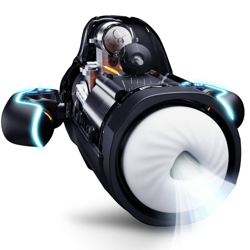 LETEN Super Power Human Cannonball Thrusting Suction Male Masturbator For Him