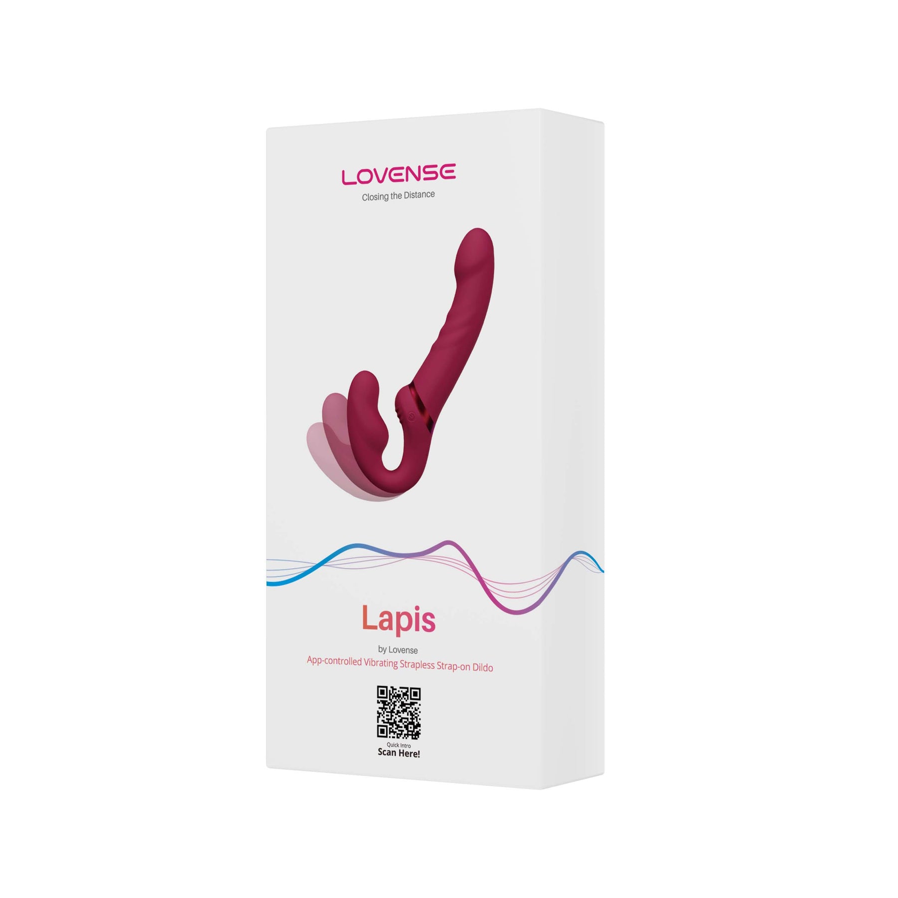 Lovense - Lapis App-Controlled Strapless Strap-On