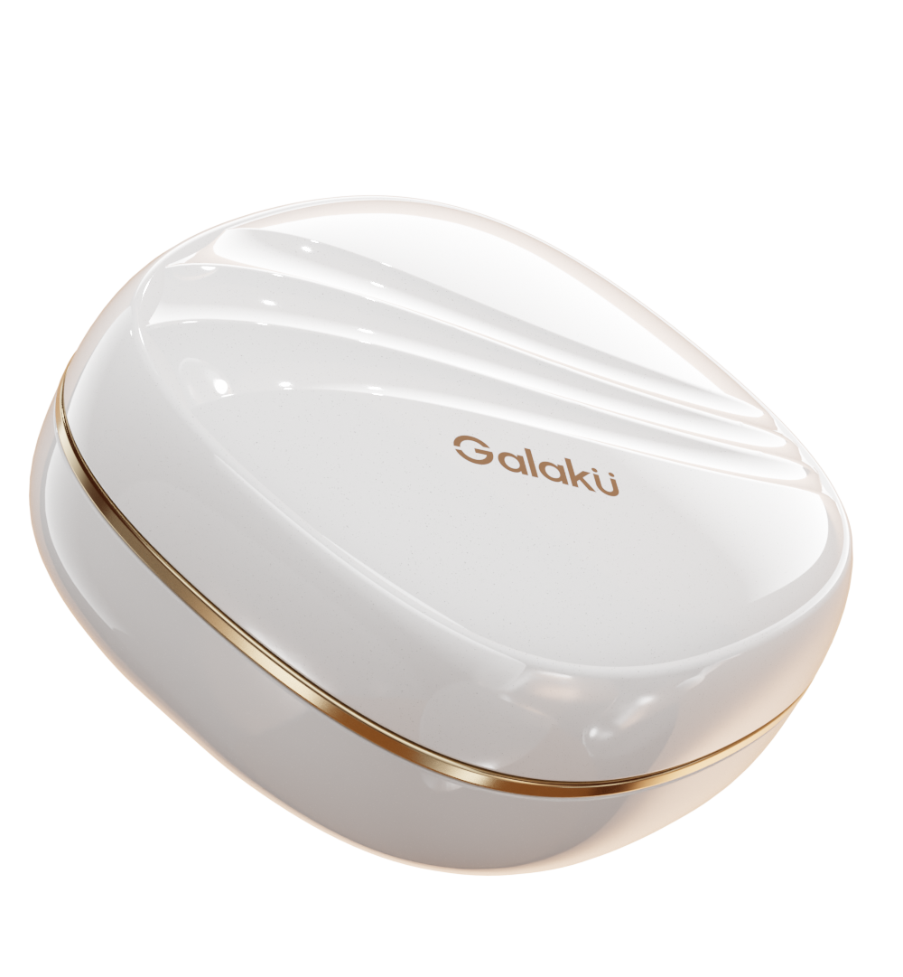 Galaku Meteora Case 3-in-1 Suction & Vibration with UV Sanitizing – AI Version, White