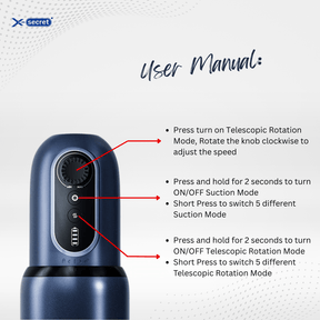 SVAKOM Godwin – Galaxy Battleship Electric Masturbator for Men Rotation, Suction & Thrusting