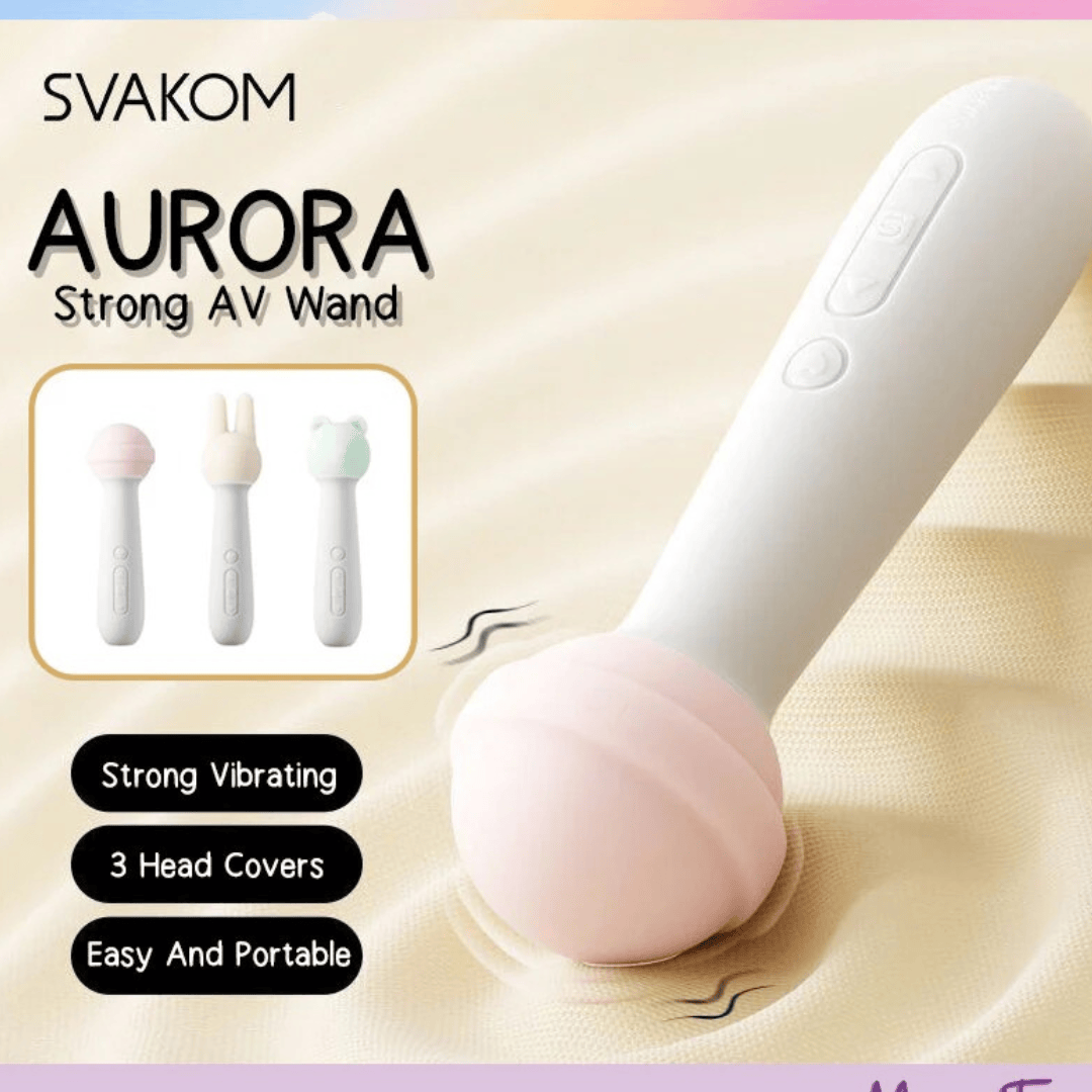SVAKOM AURORA Av Vibrating Wand 小甜头按摩棒多功能震动棒