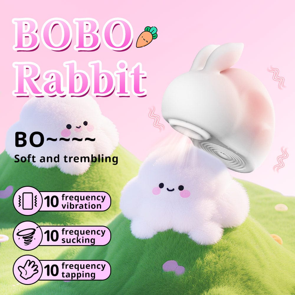 夜樱啵啵兔 无线吮吸震动蛋｜女性按摩器｜Yeing Bobo Rabbit Suction Vibrating Egg