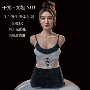 QIAN YOU Yuji (尤姬) – Real-Person Replica Half-Body Silicone Torso Doll