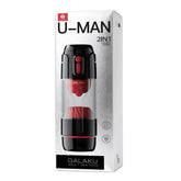 GALAKU U-MAN Realistic Male Masturbator with APP Remote Control, Suction & Tongue Stimulator
