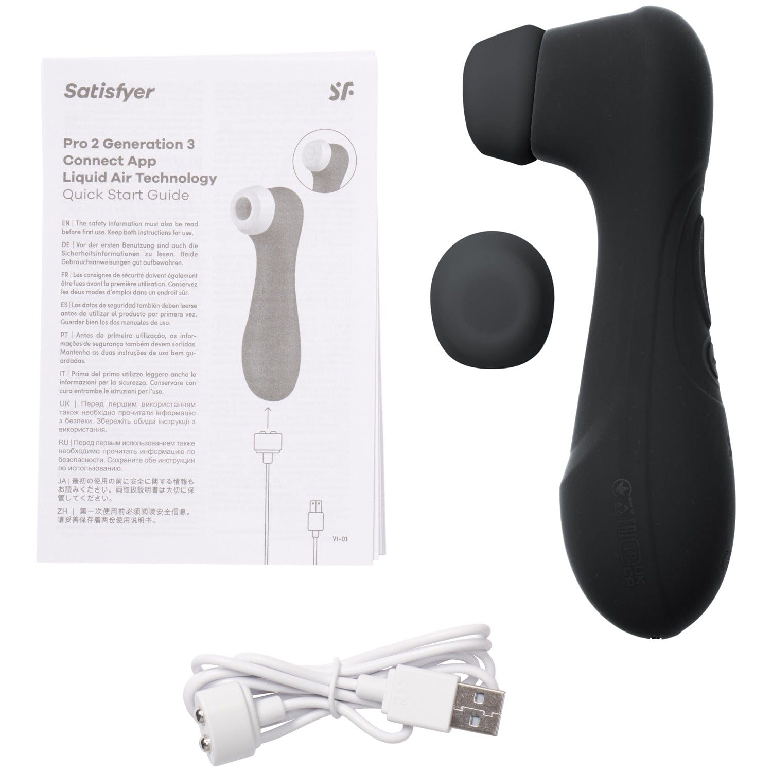 Satisfyer - Pro 2 Generation 3 App-Controlled Clitoral Vibrator Red