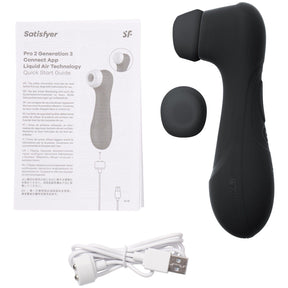 Satisfyer - Pro 2 Generation 3 App-Controlled Clitoral Vibrator Red