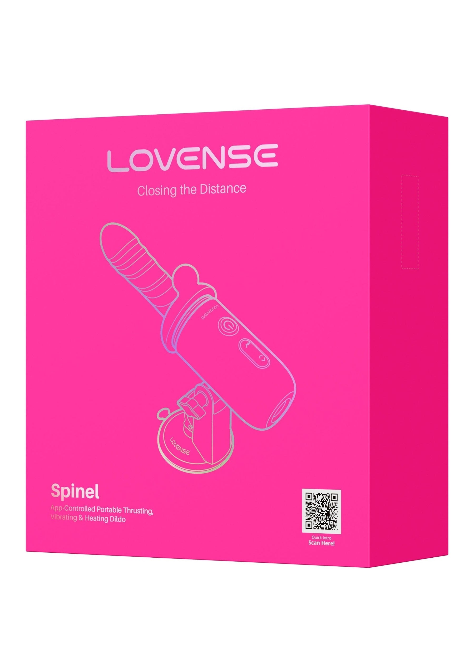 Lovense Spinel Mini Sex Machine – Smart App-Controlled Thrusting Vibrator for Women Discreet & Powerful
