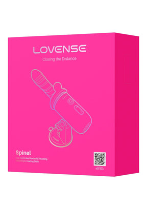 Lovense Spinel Mini Sex Machine – Smart App-Controlled Thrusting Vibrator for Women Discreet & Powerful