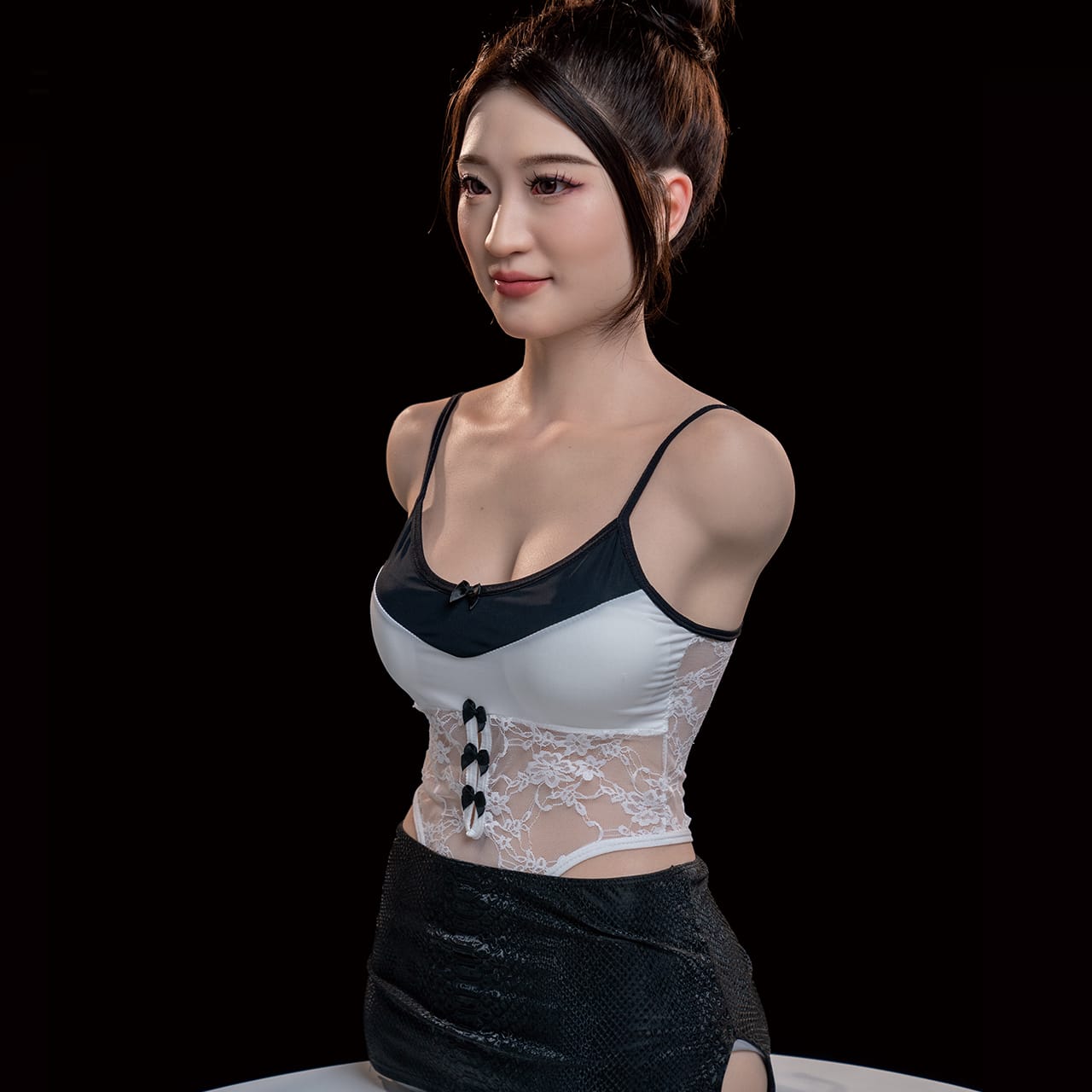 QIAN YOU Yuji (尤姬) – Real-Person Replica Half-Body Silicone Torso Doll