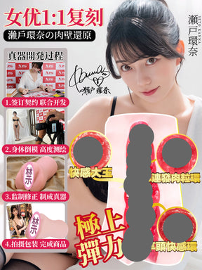 NPG MEIKI NO SHIOMEI 16 – Kanna Seto Realistic TPE Male Masturbator 800g