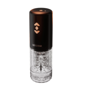 LOCKINK Smart Electric Male Masturbator Cup – App Control, Multi-Speed Vibration, Telescopic Rotation & Micro Pulse Stimulation