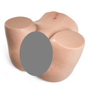 Huo Yu Xin 11LB Soft Liquid Silicone Realistic Hip Torso Dual-Channel Male Masturbator