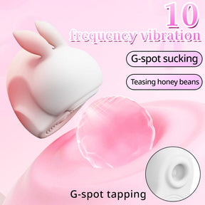 夜樱啵啵兔 无线吮吸震动蛋｜女性按摩器｜Yeing Bobo Rabbit Suction Vibrating Egg