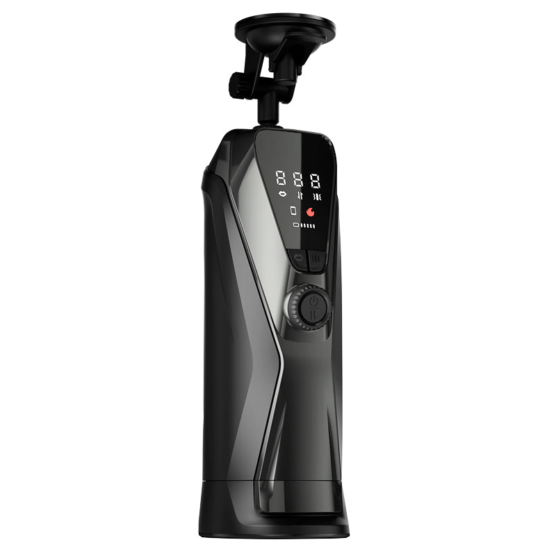 X Knight AI Aircraft Cup – App-Controlled Thrusting, Vibrating & Suction Male Masturbator with Heating