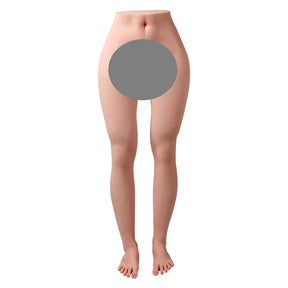 Su Wan Jing Xiang Realistic Silicone Full Legs & Hip Model – Dual Hole with Movable Joints 21.6KG