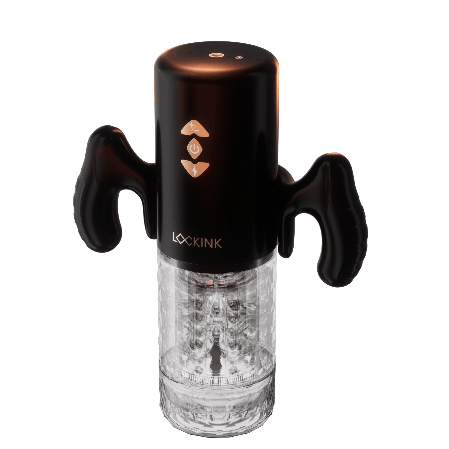 LOCKINK Smart Electric Male Masturbator Cup – App Control, Multi-Speed Vibration, Telescopic Rotation & Micro Pulse Stimulation