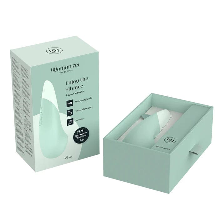 Womanizer Vibe  New Arrival  Silicone Rechargeable Clitoral Stimulator with Pleasure Air Technology
