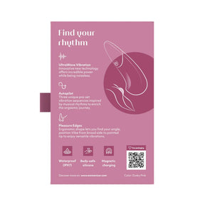 Womanizer Vibe  New Arrival  Silicone Rechargeable Clitoral Stimulator with Pleasure Air Technology