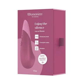 Womanizer Vibe  New Arrival  Silicone Rechargeable Clitoral Stimulator with Pleasure Air Technology