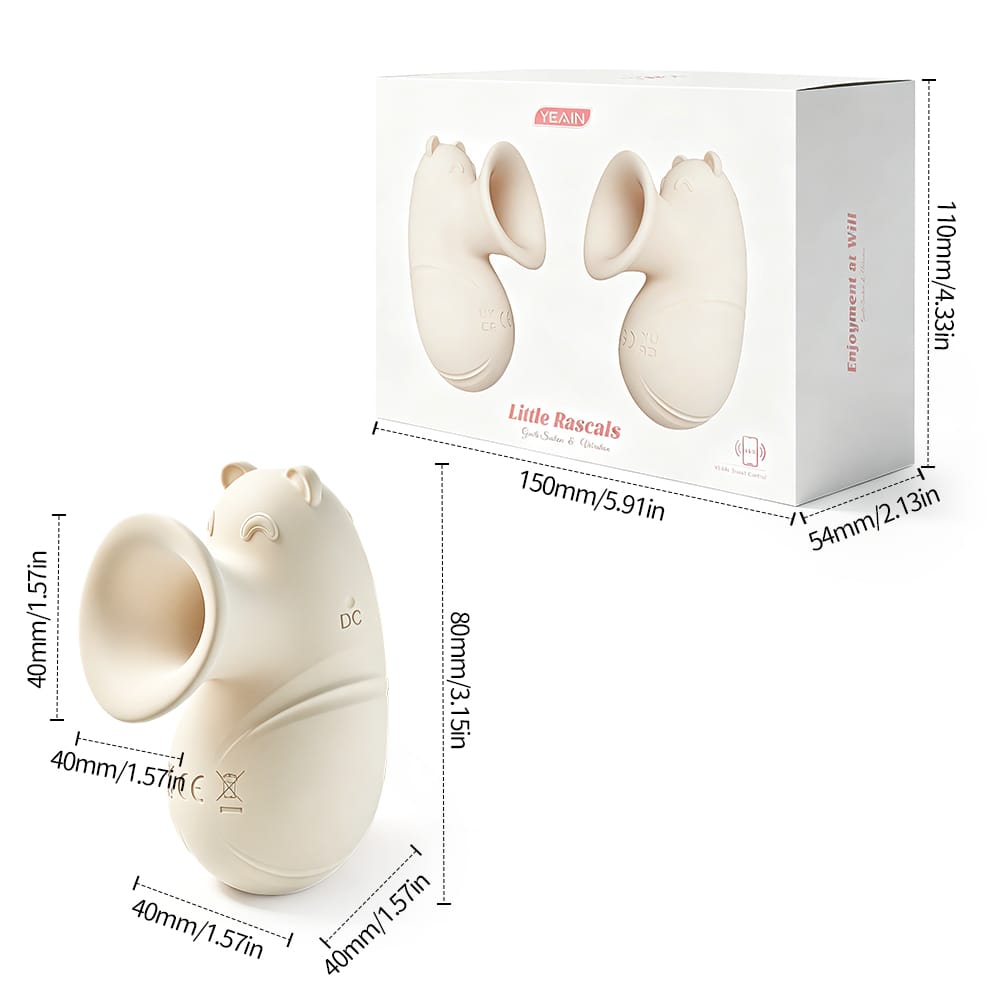 YEAIN Little Rascals Breast-Sucking Vibrator
