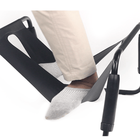 Roomfun Waterproof Ergonomic Intimate Support Chair with Armrests – Adjustable Height Heavy Duty Positioning Frame (Model YDA-013, Black)