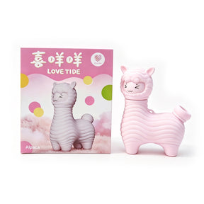 LOVETIDE Xi Miemie Cute Alpaca Dual-Function Suction & Vibration Massager