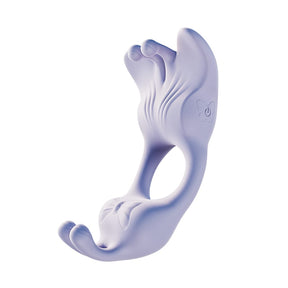 Butterfly Dual-Motor Couples Vibrating Ring – App-Controlled Waterproof Silicone Ring