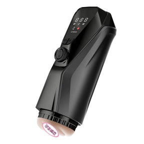 X Knight AI Aircraft Cup – App-Controlled Thrusting, Vibrating & Suction Male Masturbator with Heating