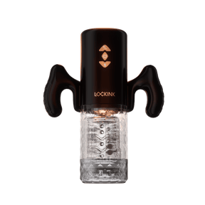 LOCKINK Smart Electric Male Masturbator Cup – App Control, Multi-Speed Vibration, Telescopic Rotation & Micro Pulse Stimulation