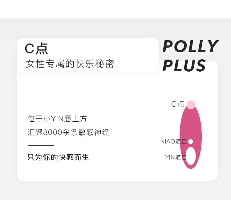Kiss Toy Polly Plus 2nd Generation Female Oral Sex Strong Suction Rechargeable Heating Vibrator