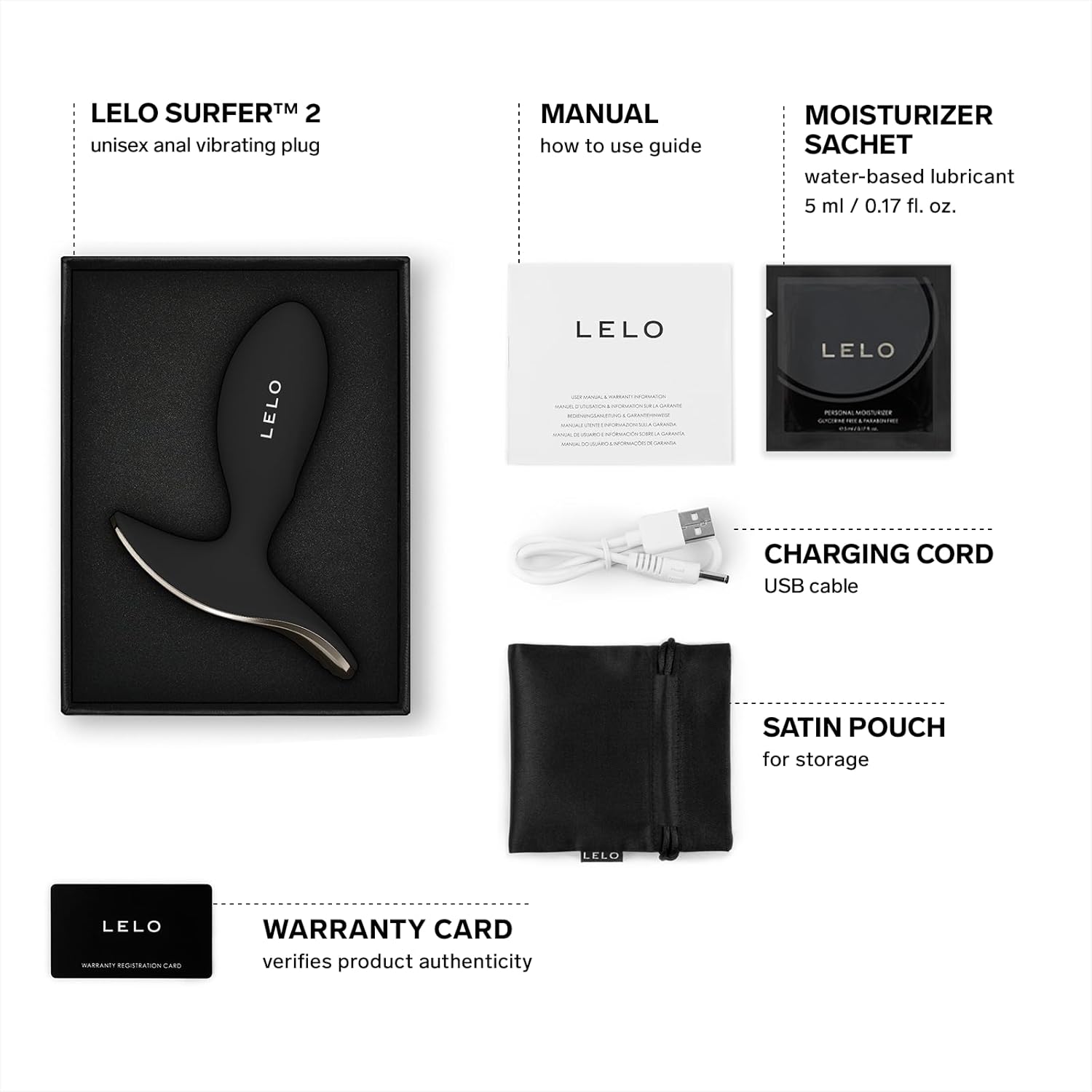 LELO SURFER™ 2 App-Controlled Vibrating