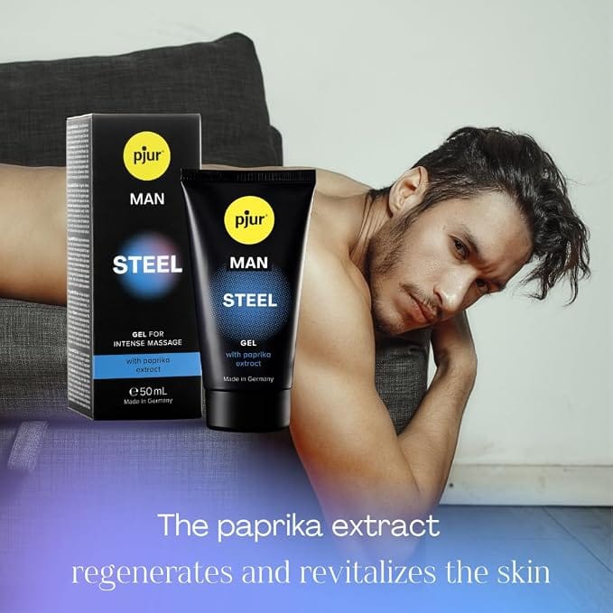 PJUR MAN STEEL Gel 50ml Male Enhancement