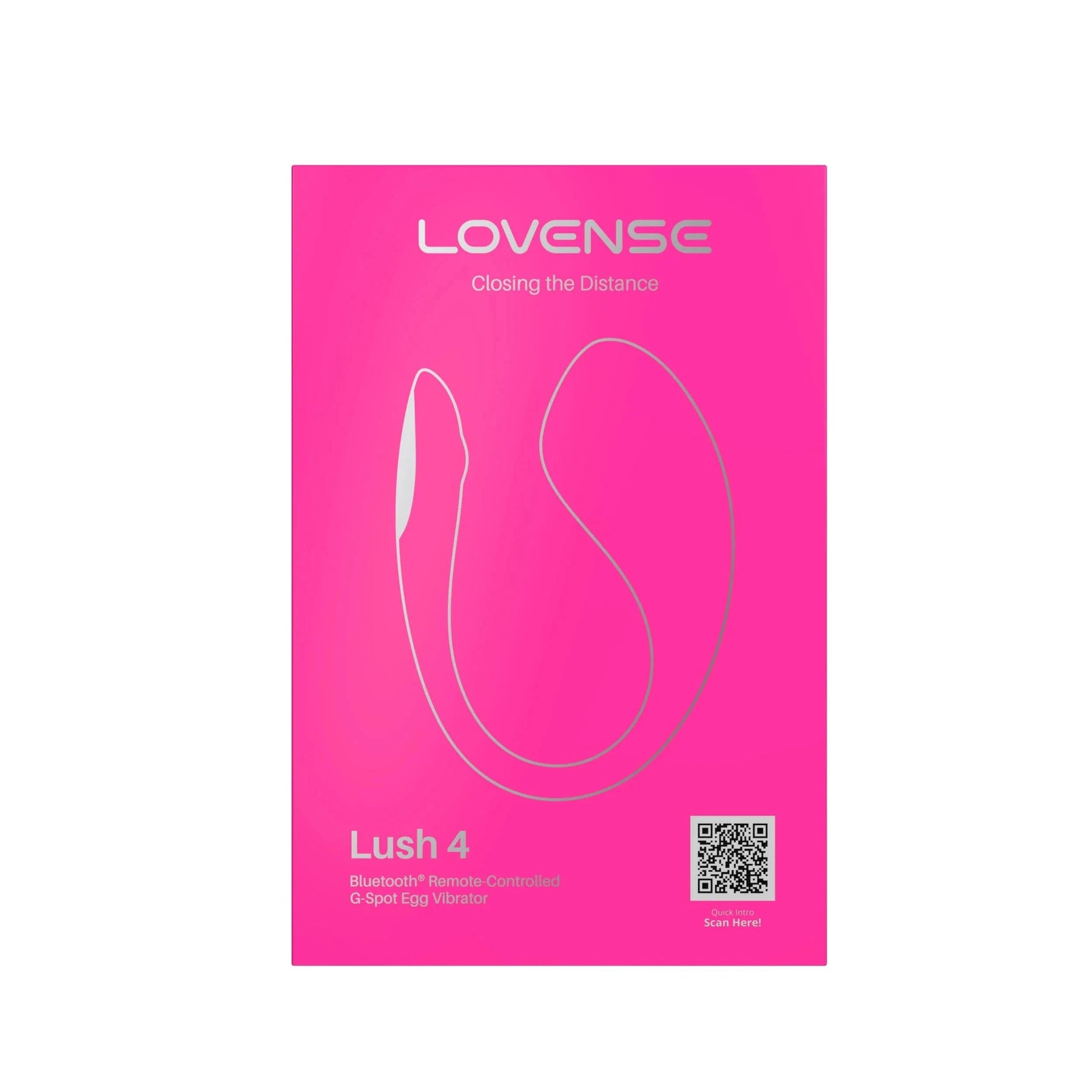 Lovense Lush 4 App-Controlled G-Spot Egg Vibrator