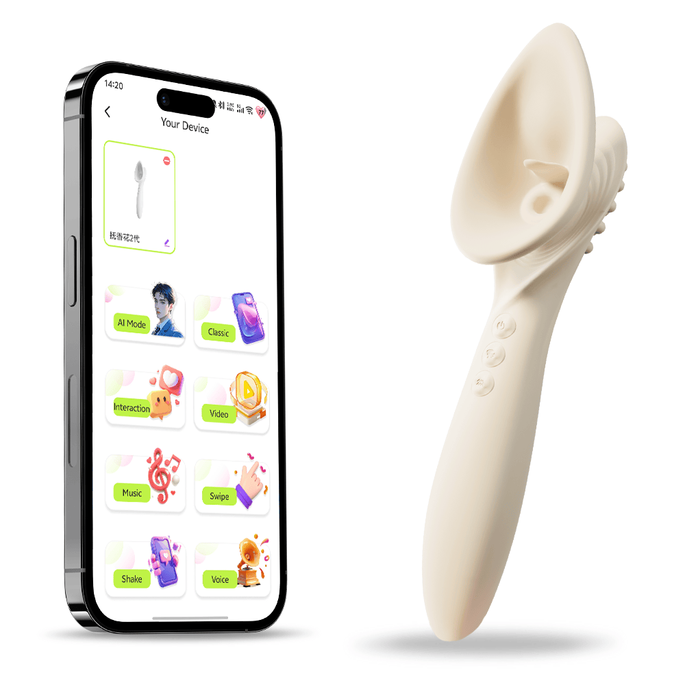 YEAIN Scent Wave II: 5-in-1 Fragrant Flower Sucking Vibrator