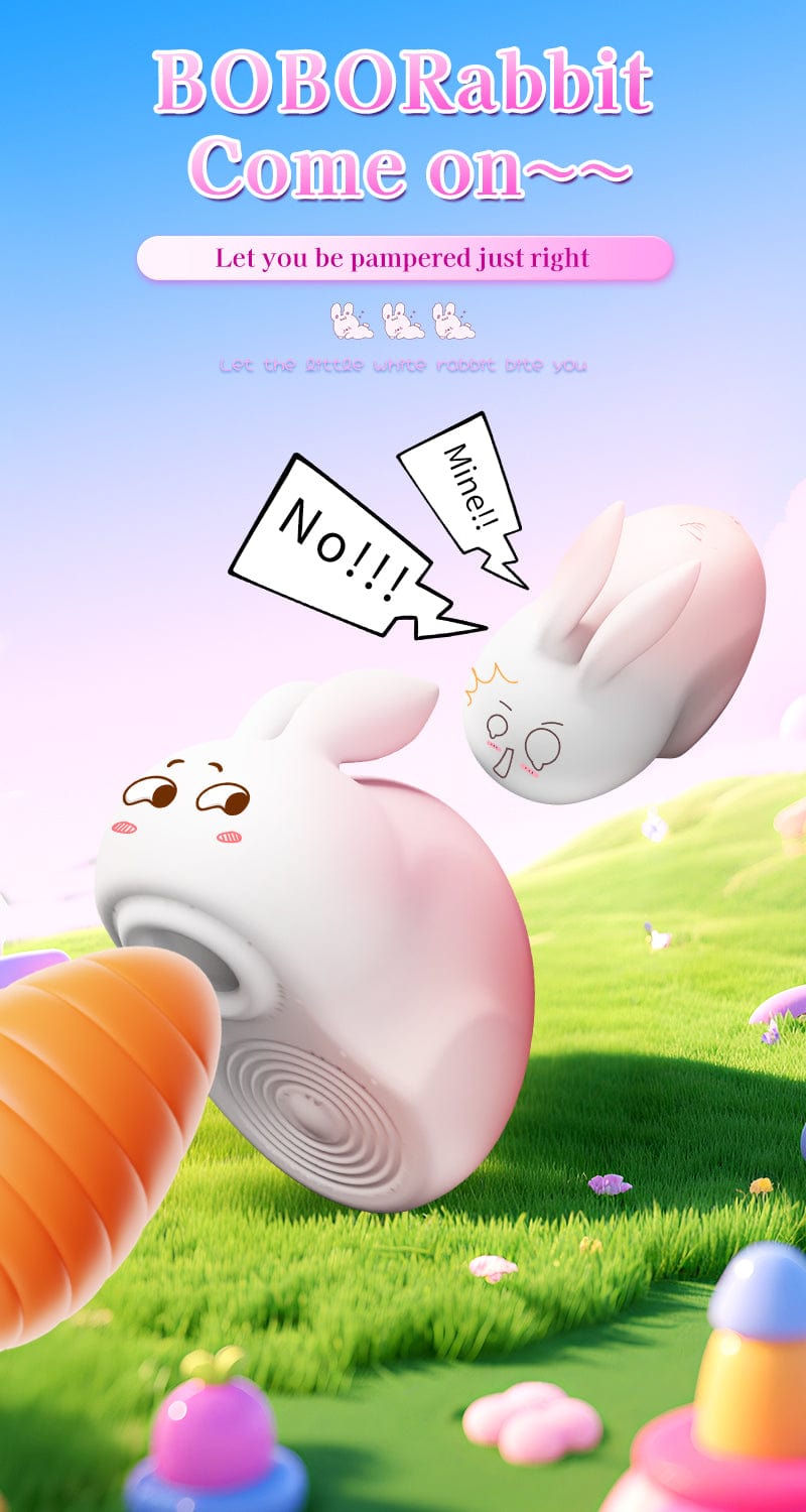 夜樱啵啵兔 无线吮吸震动蛋｜女性按摩器｜Yeing Bobo Rabbit Suction Vibrating Egg