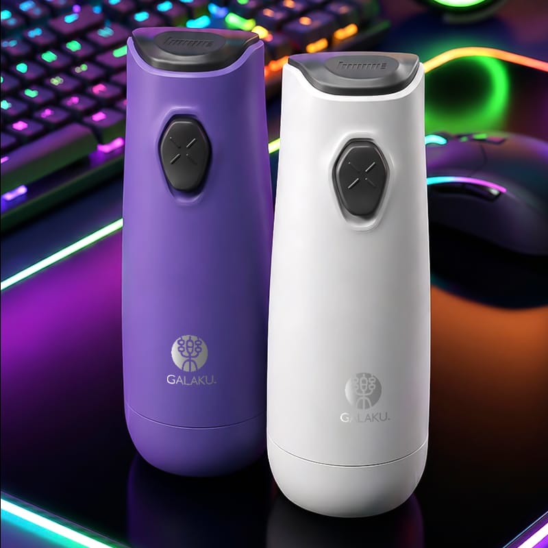 Galaku Undertow AI Suction Masturbator – White | 10 Vibration + 10 Suction | Heating Base | APP Control