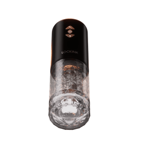 LOCKINK Smart Electric Male Masturbator Cup – App Control, Multi-Speed Vibration, Telescopic Rotation & Micro Pulse Stimulation