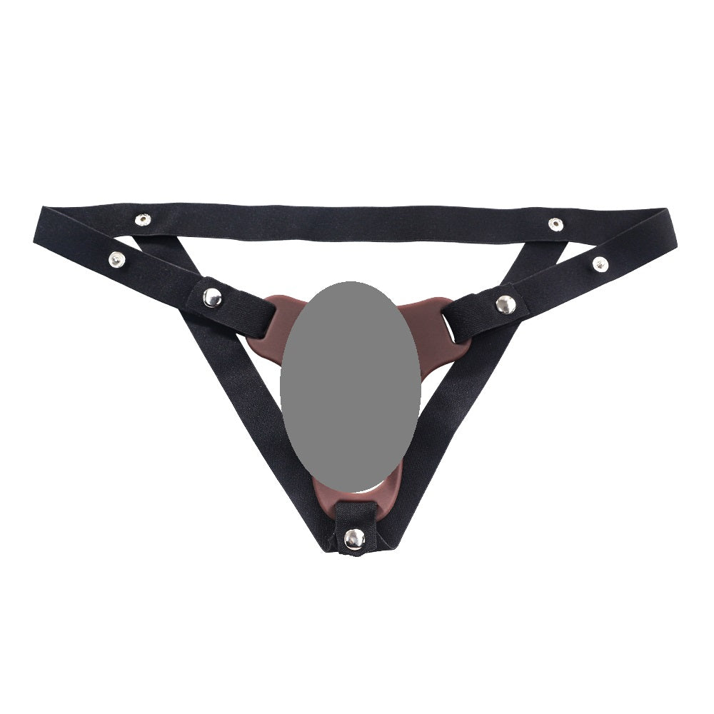 Male Chastity Sheath Harness – Soft Silicone Adjustable Wearable Restraint for Couples