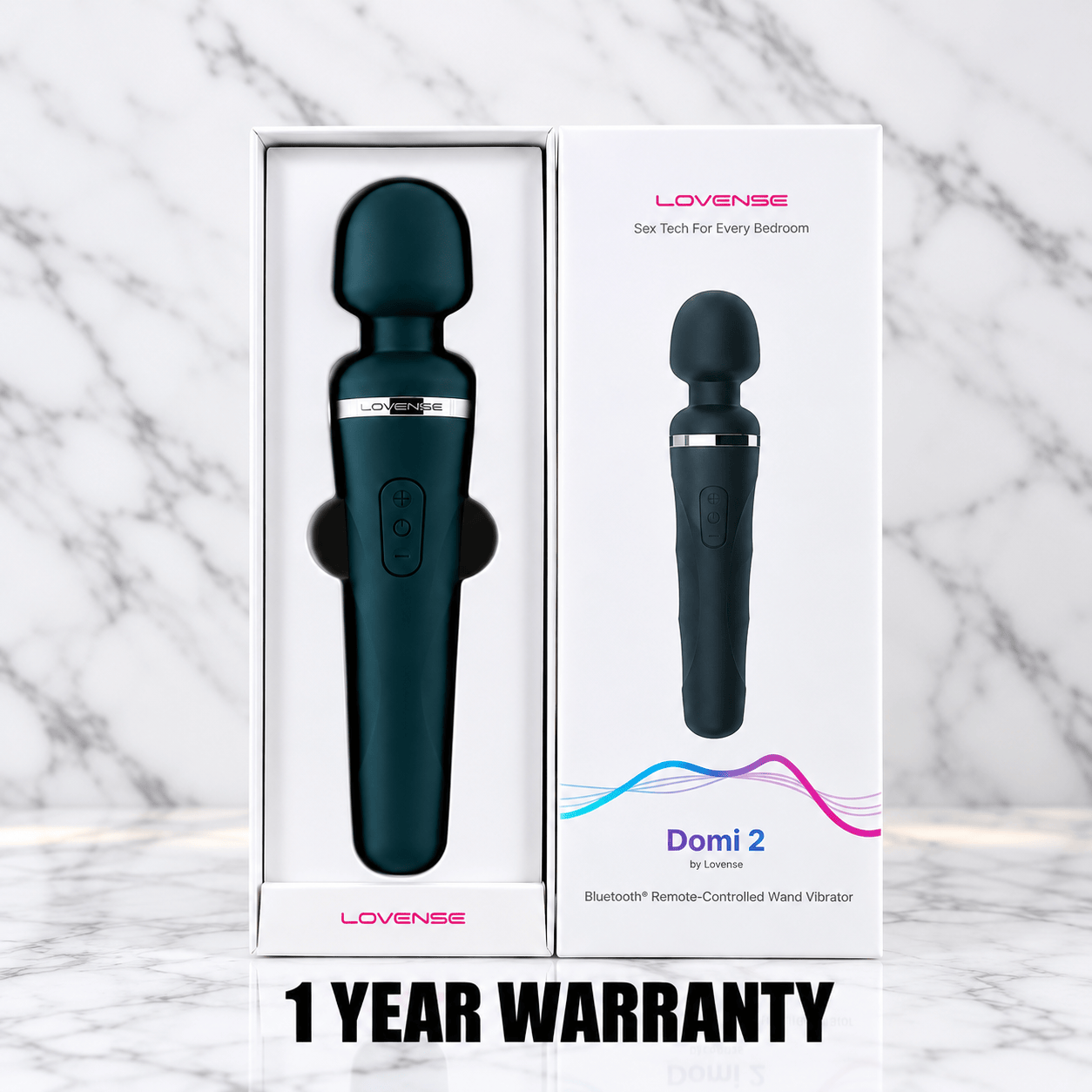 Lovense - Domi Wand 2 App Controlled Super Powerful Mini Wand