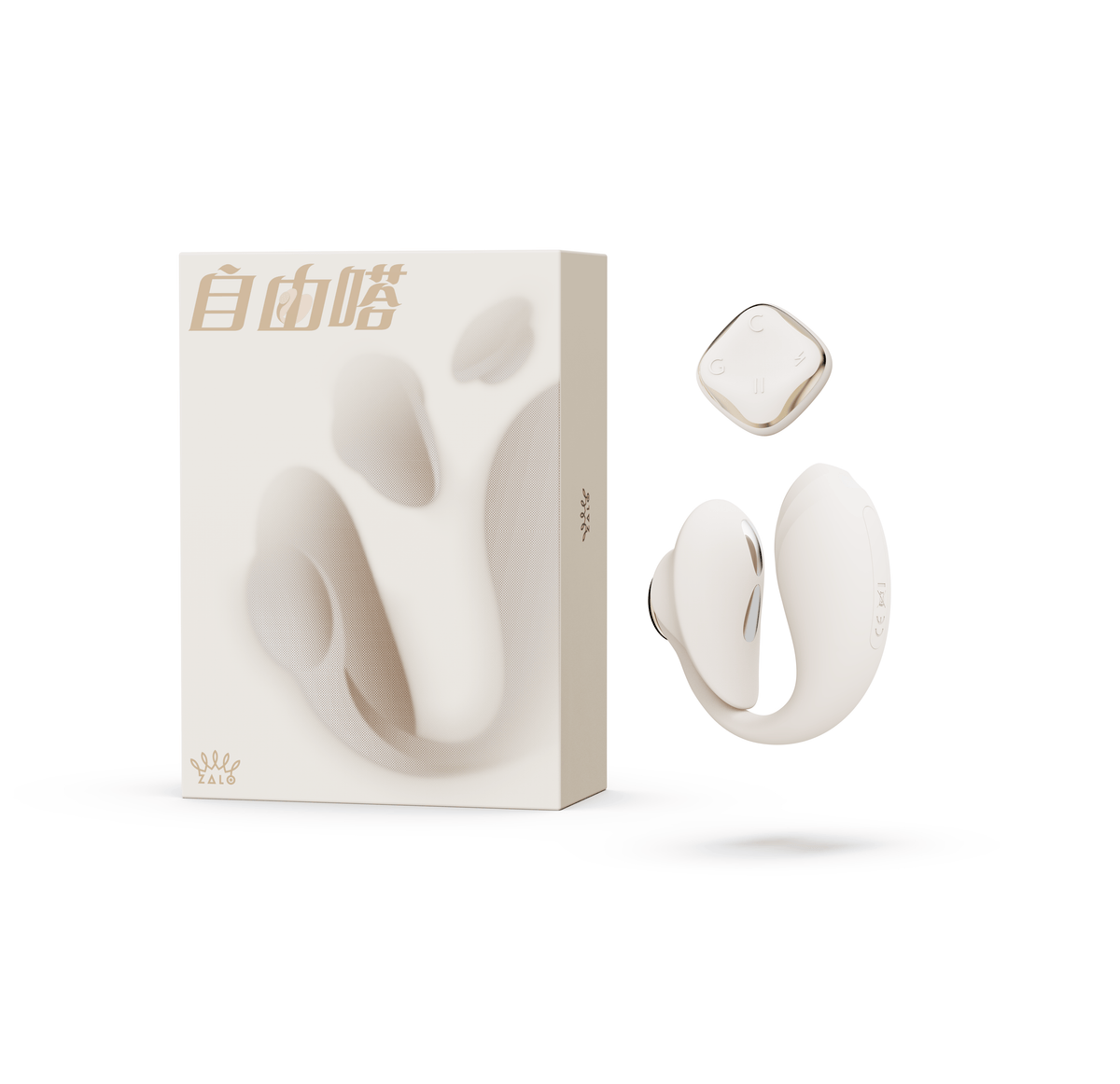 ZALO DEYA Modular Wearable Vibrator with Suction & Microcurrent
