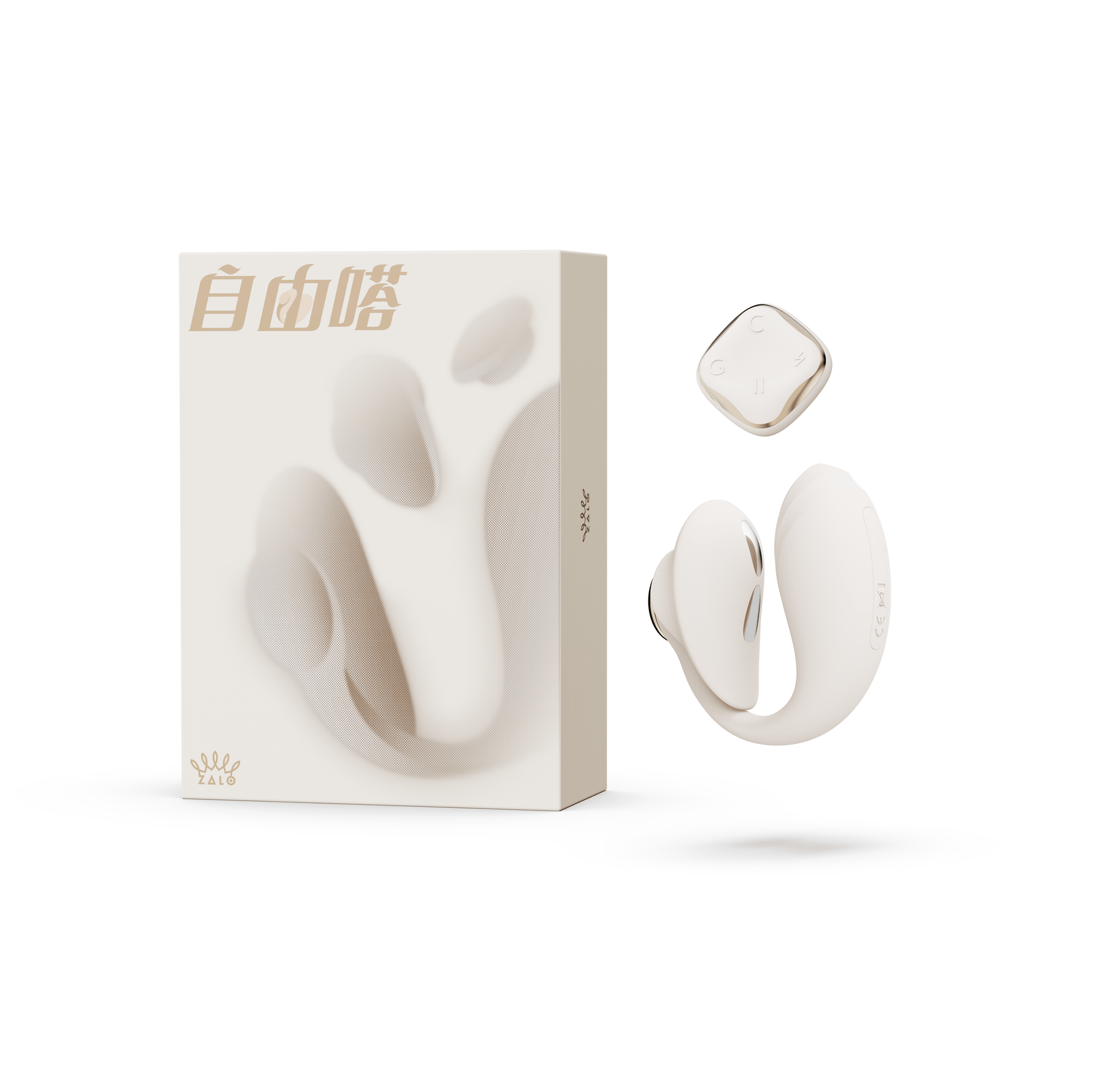 ZALO DEYA Modular Wearable Vibrator with Suction & Microcurrent
