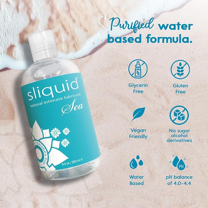 Sliquid - Naturals Sea Intimate Lubricant  255ml