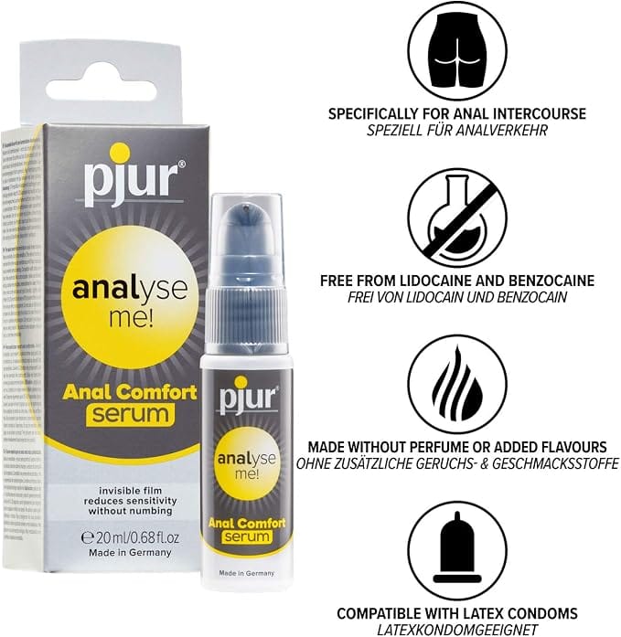 Pjur - Analyse Me! Anal Comfort Serum Silicone-based Lubricant 20 ml