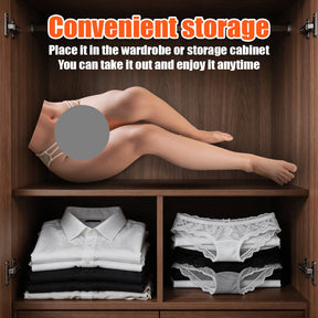 Su Wan Jing Xiang Realistic Silicone Full Legs & Hip Model – Dual Hole with Movable Joints 21.6KG